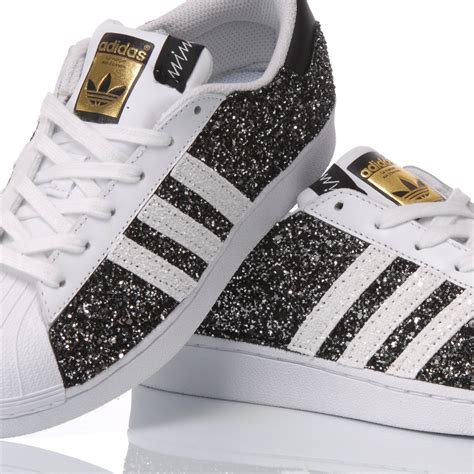 adidas superstar stoff schwarz|Adidas Superstar sneakers.